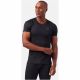 7. Men’s Odlo Active F-Dry Light Short-Sleeve Technical Sports Shirt, Breathable, Black (141162/15000)