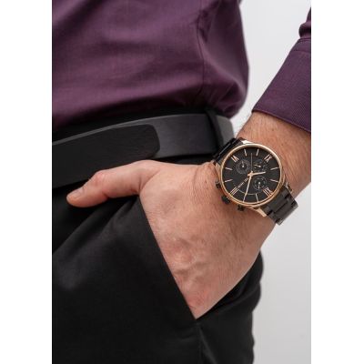 7. Paul Lorens PL11652B6-1A4 Men's Watch
