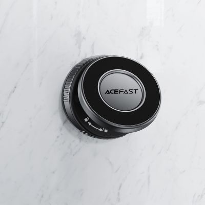 8. Acefast E27 Magnetic Dashboard/Windshield Suction Cup Holder - Black