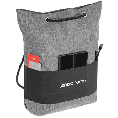 14. THERMAL BAG BACKPACK 2IN1 41x14x45CM GRAY 26L ENERO CAMP