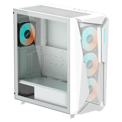 2. Gigabyte case C301 WHITE GLASS, ATX, Mid Tower, white