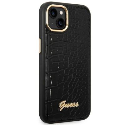 4. Guess GUHCP14MHGCRHK iPhone 14 Plus 6.7 "black / black hardcase Croco Collection