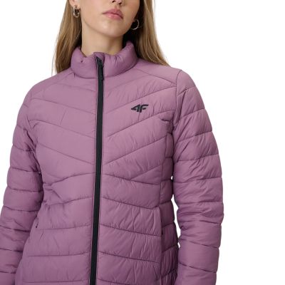 5. Women's jacket 4F F0855 purple 4FWSS26TDJAF0855 51S