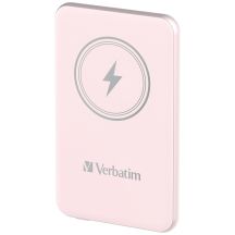 Verbatim Charge 'n' Go Lithium Polymer (LiPo) 5000 mAh Wireless Charging Pink