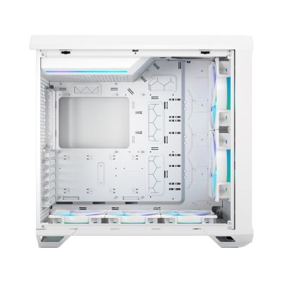 20. Fractal Design Torrent White RGB TG Clear case