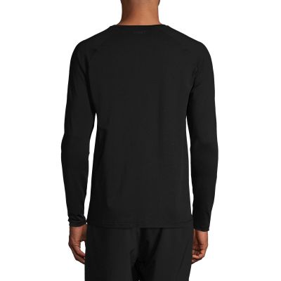 2. CASALL M Essential Long Sleeve Men's T-Shirt, Black