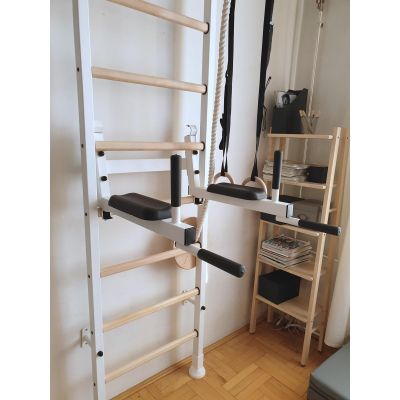 47. GYMNASTIC LADDER HANDLE BAR CHILDREN'S ACCESSORIES WHITE MAT BENCHK 413