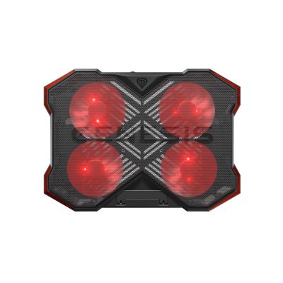 2. GENESIS Oxid 260 cooling pad for laptop 43.9 cm (17.3") 1010 RPM Black, Red
