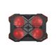 2. GENESIS Oxid 260 cooling pad for laptop 43.9 cm (17.3") 1010 RPM Black, Red