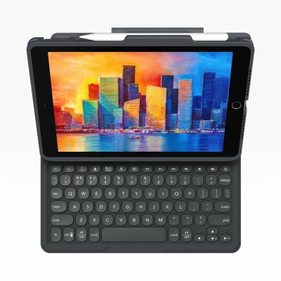 2. ZAGG Keyboard Pro Keys - case with keyboard and Apple Pencil holder for iPad 10.9" 10G / 11" (A16) (black/gray)