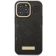 3. Guess GUHMP14LSAPSTK iPhone 14 Pro 6.1" black/black hardcase Peony Logo Plate MagSafe