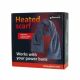 7. Glovii GA1W Body Protection Item for Winter Sports – Heated Scarf, Skiing, Snowboarding, Unisex, Polyester, White