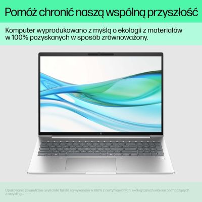 41. HP Probook 460 G11 Core Ultra 7 155U 16"WUXGA IPS 300nits AG 16GB DDR5 SSD512 Intel Arc 56Wh W11Pro Pike Silver 3Y OnSite