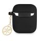 2. Guess GUA2LSC4EK AirPods 1/2 cover black/black Silicone Charm 4G Collection
