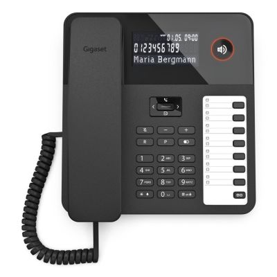5. Gigaset DESK 600 Analog Telephone Caller Name and ID Black