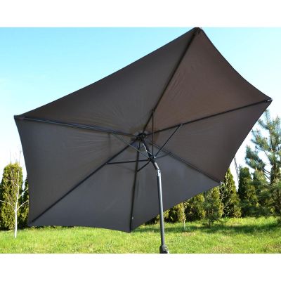 13. 300CM FOLDABLE GARDEN UMBRELLA GREY