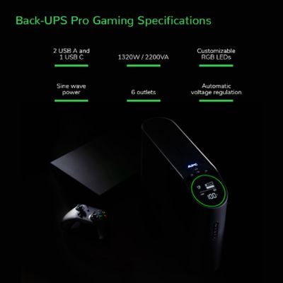 13. APC BGM2200B-GR UPS Line-interactive technology 2.2 kVA 1320 W 6 x AC outlets