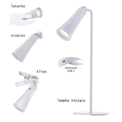 6. Activejet AJE-IDA 4in1 Multifunctional LED Lamp