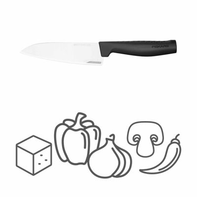 6. Fiskars 1051749 kitchen knife Stainless steel 1 pc. Chef's knife
