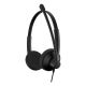7. EPOS IMPACT 100 MS Stereo Wired On-Ear Headphones USB-C + USB-A