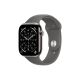 3. Apple Watch Series 11 GPS + Cellular 46mm Natural Titanium Case with Stone Gray Sport Band - S/M (MFCW4ZR/A)