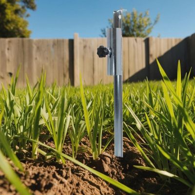 5. 50CM METAL UMBRELLA BASE CAMP ACTIVE