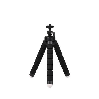 6. Eleastic tripod for a phone and a selfie camera
