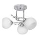 3. Classic Activejet IRMA pendant ceiling light, nickel, three-light, 3×E27, for the living room