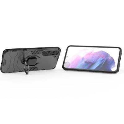 14. Ring Armor case for Samsung Galaxy S23+ armored cover magnetic holder ring black