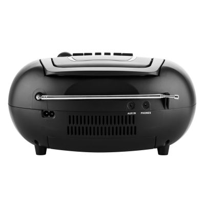 7. JVC RC-E451B Boombox black radio player