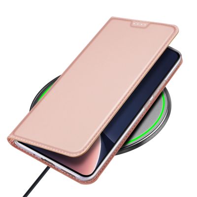 7. Dux Ducis Skin Pro Case Xiaomi 13 Flip Card Wallet Stand Pink