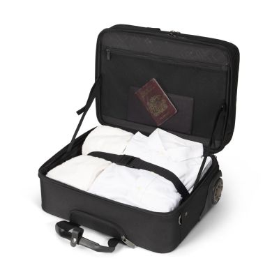 5. DICOTA D3250901 Laptop Bag 40.6 cm (16") Suitcase-style Case with Legs Black