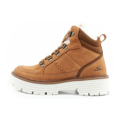 11. O'neill winter boots women's hiking boots ankle boots insulated fashionable brown