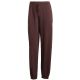 8. adidas Essentials Small Logo French Terry Cuffed Women's Pants Brown JX3864
