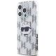 2. Karl Lagerfeld IML Choupette Head & Monogram case for iPhone 15 Pro Max - transparent