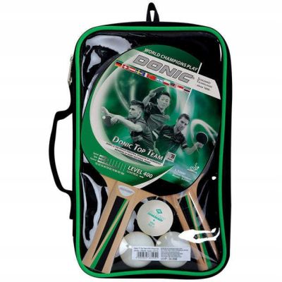 3. Donic Top Team 400 Table Tennis Racket Set 788495