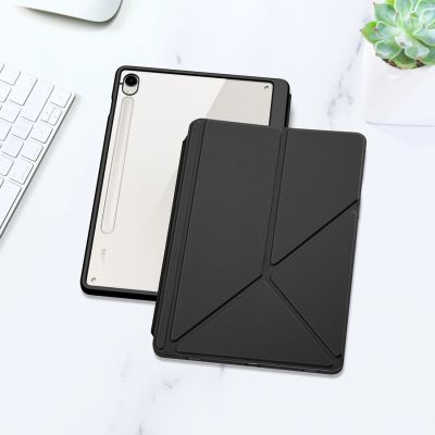 11. Dux Ducis Magi Case with Stylus Holder for Samsung Galaxy Tab S10 FE/S9/S9 FE - Black