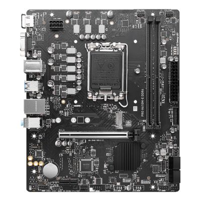 7. MSI PRO H610M-E DDR4 Motherboard