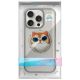 10. Nimmy Glasses Cool Cat MagSafe Case for iPhone 16 Pro Max - Gray