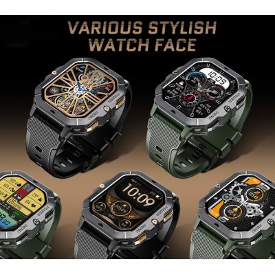 8. Men's Smartwatch Rubicon RNCF23-1 BLACK