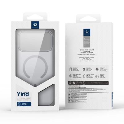 7. Dux Ducis Yind iPhone 17 Pro Case Compatible with MagSafe - Gray