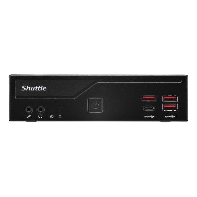 Shuttle DB860 Barebones PC Size 1.35L Black Intel B860 LGA 1851 (Socket V1)