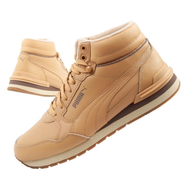 Puma ST Runner v4 Mid men's high-top sneakers brown