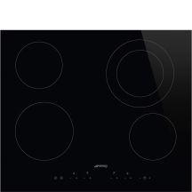 Smeg Universal SE364ETD cooktop Black Built-in 60 cm Ceramic 4 zone(s)