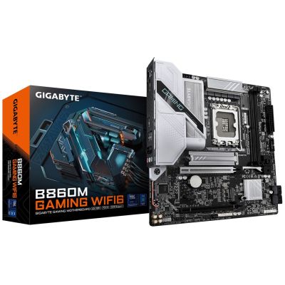 GIGABYTE B860M GAMING WIFI6 motherboard LGA 1851 (Socket V1) micro ATX