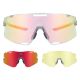 2. Rockbros SP338 ROAD TO SKY Cycling Glasses with Interchangeable Lenses - Gray