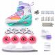 8. Inline skates Meteor 4in1 Cream L 38-41 10143