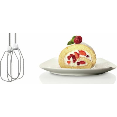 6. Bosch CleverMixx MFQ24200 Hand Mixer (400W; white)