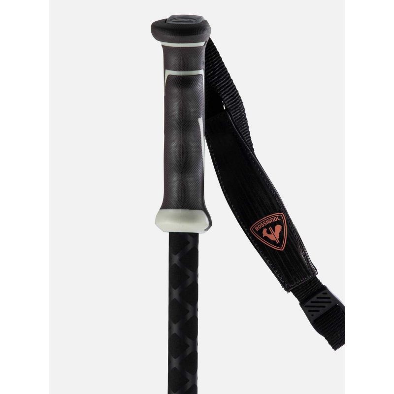 2. ROSSIGNOL Freeride Pro Safety W Ski Poles – Grey