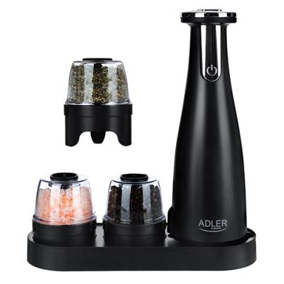 5. ADLER AD 4449b Spice Grinder Set Black